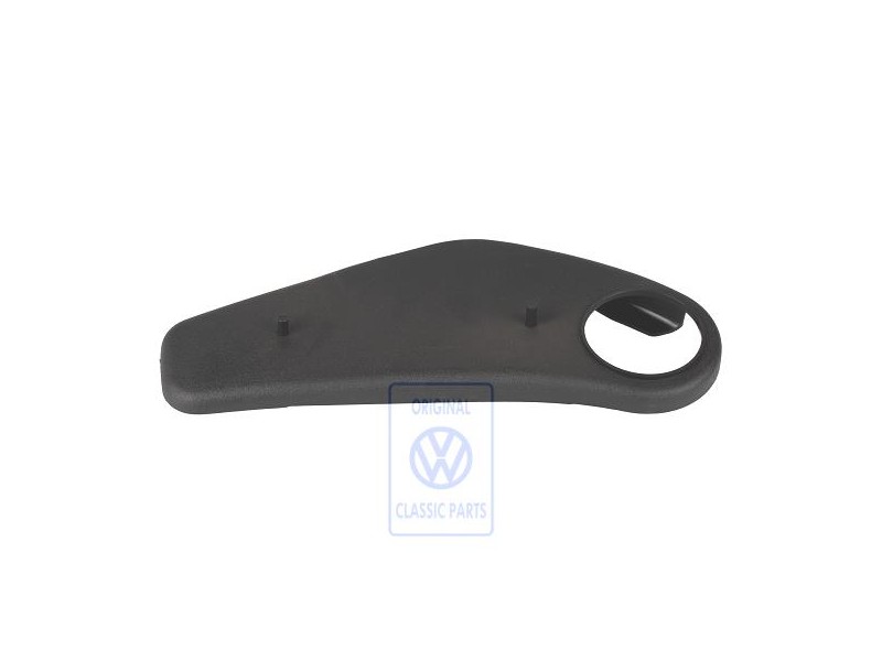 Genuine VW Trim With Hole Satin Black - 1H0881478A 01C