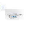 Genuine VW Key Cover White/Blue - 1S0087012C TL8