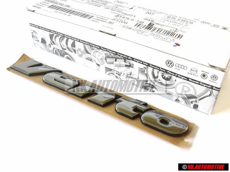 Genuine VW VENTO Rear Trunk Boot Badge Emblem Chrome - 1H5853687R Z10