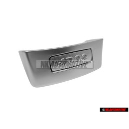 Genuine VW R32 Steering Wheel Badge Emblem Aluminium - 1K0419685S 3Q7