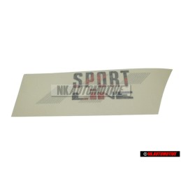 Genuine VW SPORT LINE Decal For Vehicles Left - 155853901D BYP