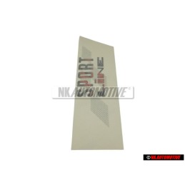 Genuine VW SPORT LINE Decal For Vehicles Left - 155853901D BYP