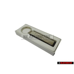 Genuine VW Keyfob Silver Black - 000087010H YPN