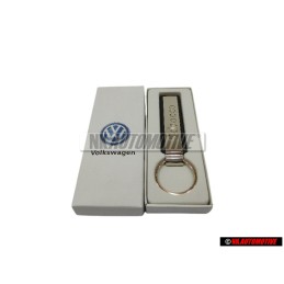 Genuine VW Keyfob Silver Black - 000087010H YPN
