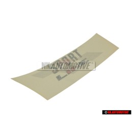 Genuine VW SPORT LINE Decal Red Vehicles Right - 155853902C BYP