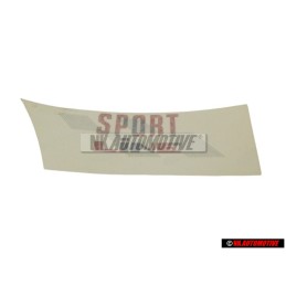 Genuine VW SPORT LINE Decal Black Vehicles Right - 155853902C BYQ