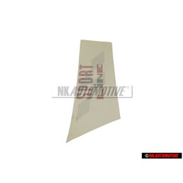 Genuine VW SPORT LINE Decal Black Vehicles Right - 155853902C BYQ