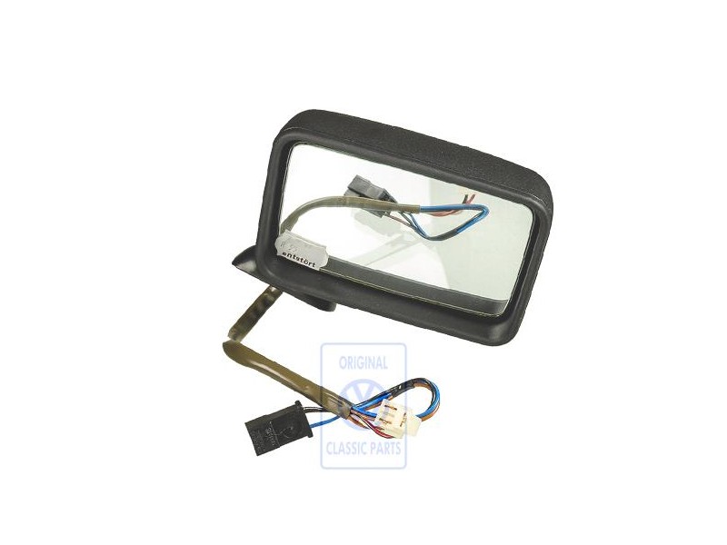 Genuine VW Exterior Mirror Convex Electric Adjustment And Heated - 192857502B