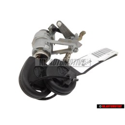 Genuine VW Lock Cylinder With Keys And Housing - 1J6827297G
