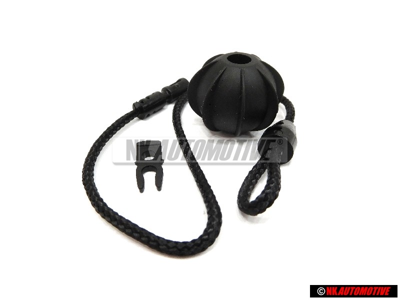 Genuine VW Holding Strap Satin Black - 1K8863447 9B9