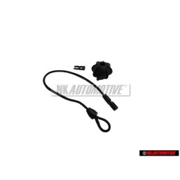 Genuine VW Holding Strap Satin Black - 1K8863447 9B9
