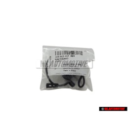 Genuine VW Holding Strap Satin Black - 1K8863447 9B9