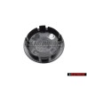 Genuine VW Hub Cap Black Anthracite Metallic - 7L6601149 RVC