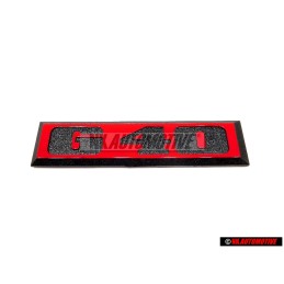 Genuine VW G40 Rear Badge Emblem Red - 871853750C