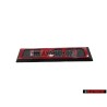 Genuine VW G40 Rear Badge Emblem Red - 871853750C