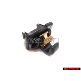 Genuine Audi Retainer For Sun Visor Black - 8W0857562A 4PK