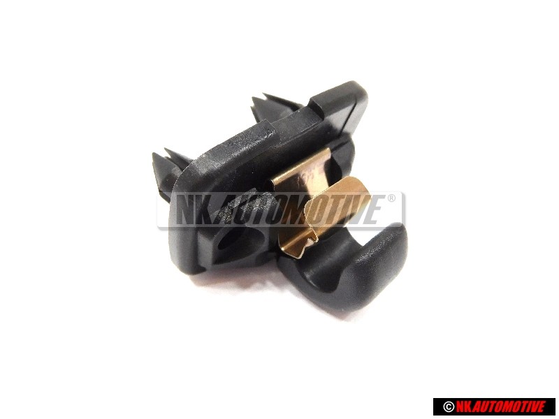 Genuine Audi Retainer For Sun Visor Black - 8W0857562A 4PK