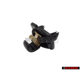 Genuine Audi Retainer For Sun Visor Black - 8W0857562A 4PK