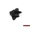 Genuine Audi Retainer For Sun Visor Black - 8W0857562A 4PK