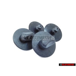 Genuine VW Set Of Buttons For 1 Floor Mat - 3D0061796 B41