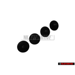 Genuine VW Set Of Buttons For 1 Floor Mat - 3D0061796 B41