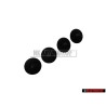 Genuine VW Set Of Buttons For 1 Floor Mat - 3D0061796 B41