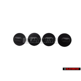 Genuine VW Set Of Buttons For 1 Floor Mat - 3D0061796 B41