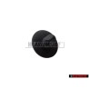 Genuine VW Knob For Floor Cover Satin Black - 3D0864851 01C