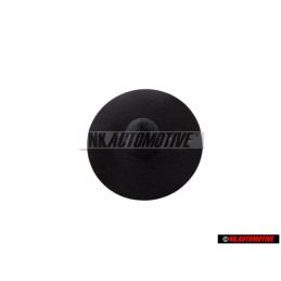 Genuine VW Knob For Floor Cover Satin Black - 3D0864851 01C