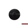 Genuine VW Knob For Floor Cover Satin Black - 3D0864851 01C