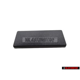 Genuine VW Cover Satin Black - 701857234A 01C