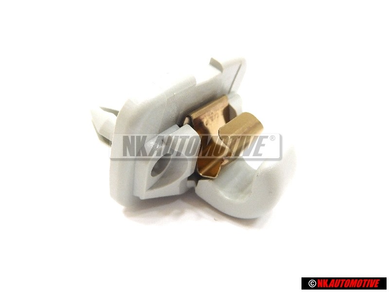 Genuine Audi Retainer For Sun Visor Star Silver - 8U0857562A Z62