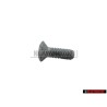 Genuine VW Oval Head Countersunk Bolt With Multi Point Socket Head - N 1052680
