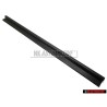 Genuine VW Sill Trim Strip Satin Black - 155853369 01C