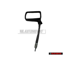 Genuine VW Exterior Mirror (Flat) Adjustable From Inside Satin Black - 171857501
