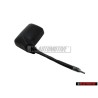 Genuine VW Exterior Mirror (Flat) Adjustable From Inside Satin Black - 171857501