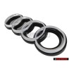 Genuine Audi Rings Front Grill Badge Emblem Chrome for RS2 - 8A0853600