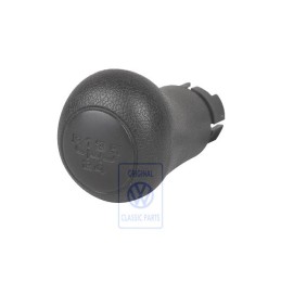 Genuine VW Gearstick Knob Satin Black - 1H0711141H 01C