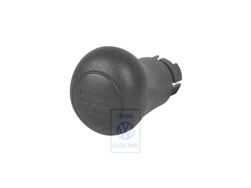 Genuine VW Gearstick Knob Satin Black - 1H0711141H 01C