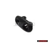 Genuine VW Rosette Satin Black - 1H0868391A 01C