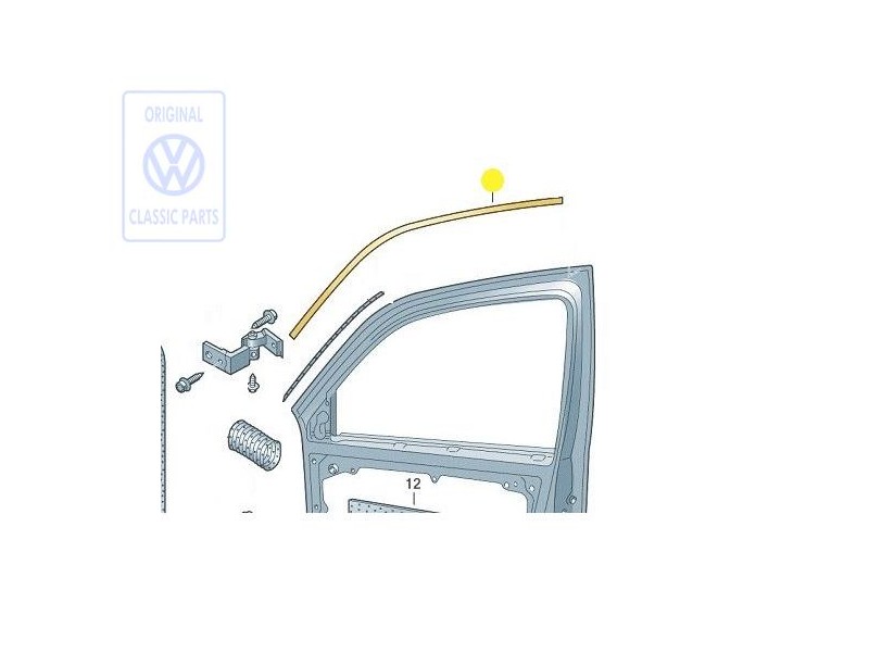 Genuine VW 1 Set Protective Film - 1J3898105