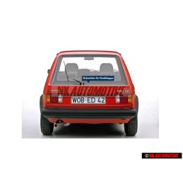 Genuine VW Set Tailgate Hatch Vinyl Stickers Surround GTI - 171898523A 4AT