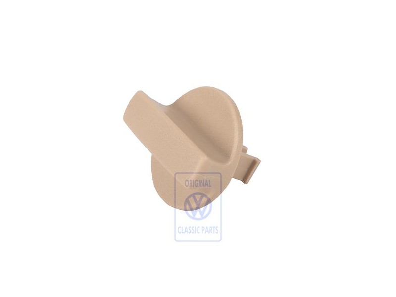 Genuine VW Rot. Knob Pure Beige - 1J0867467 7G8