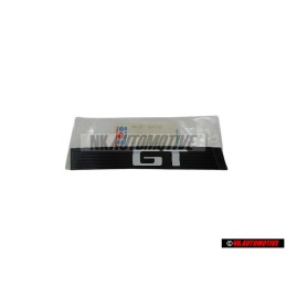 Genuine VW GT Side Badge Emblem Black Chrome - 533853685A GX3