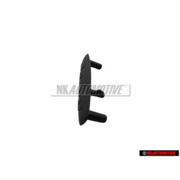 Genuine VW Polo DERBY Dashboard Badge Emblem Black - 6K0857182
