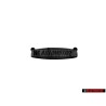Genuine VW Polo DERBY Dashboard Badge Emblem Black - 6K0857182