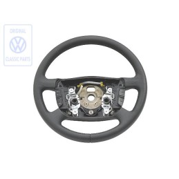 Genuine VW Multifunction Steering Wheel Black/Cosmic Green - 1J0419091AHHCD