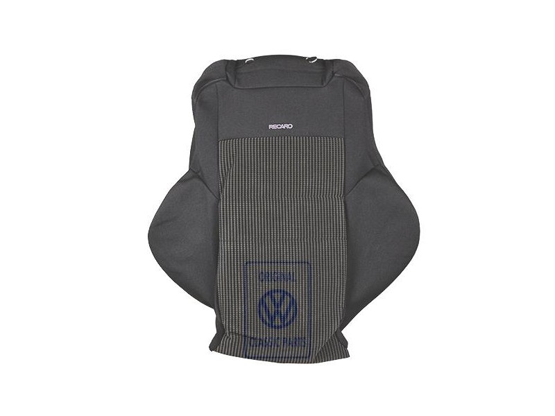 Genuine VW Backrest Cover (Fabric) Anthracite/Black - 1J0881805EAKLZ