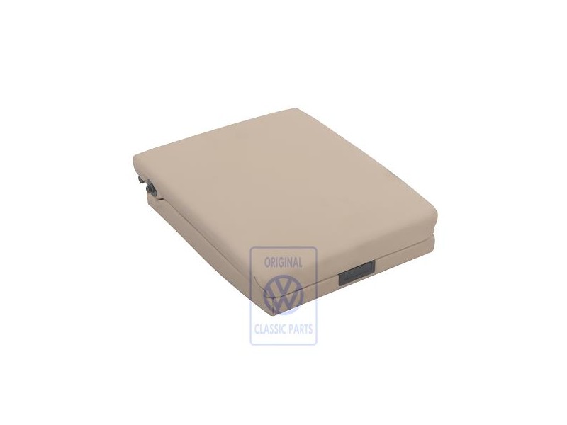 Genuine VW Armrest (Leather) Light Beige (Grained) - 1J0885081AK63G