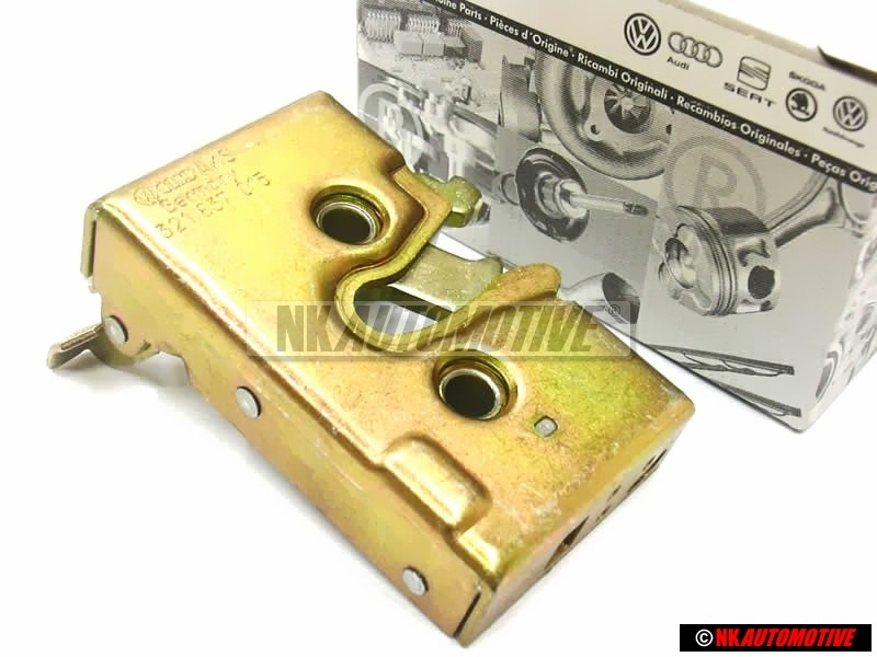 Genuine VW Door Lock Latch Box Left LHD - 321837015